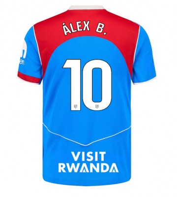 Atletico Madrid Alex Baena #10 Tredjetrøje 2025-26 Kortærmet